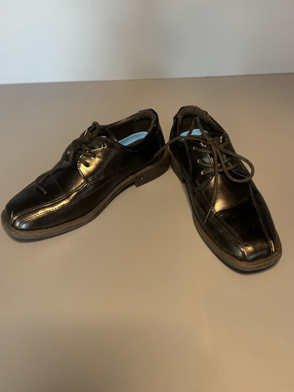 French Toast Boys Dress Shoes - Classic Lace-up Oxford, Formal Shoes - black